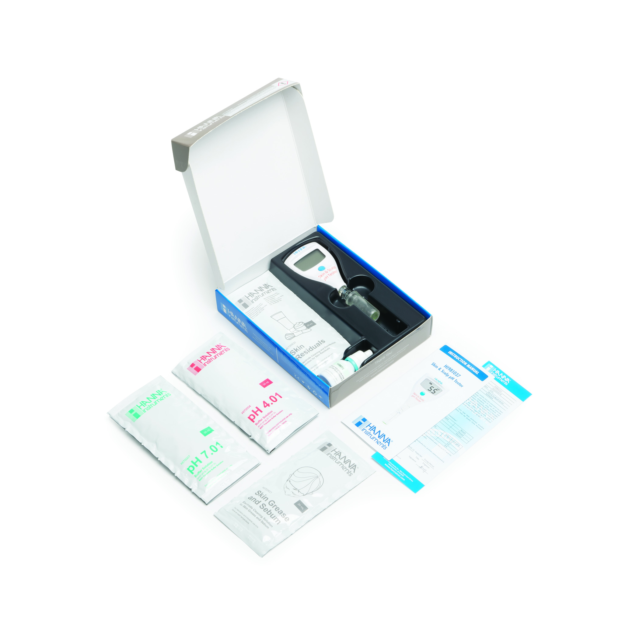 HI981037 Skin & Scalp pH Tester