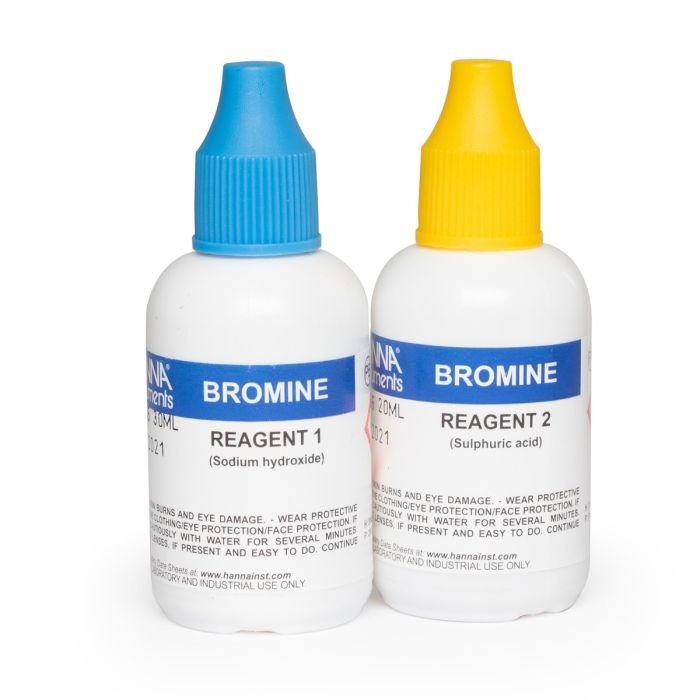 Bromine Test Kit Replacement Reagents (60 tests) – HI3830-060