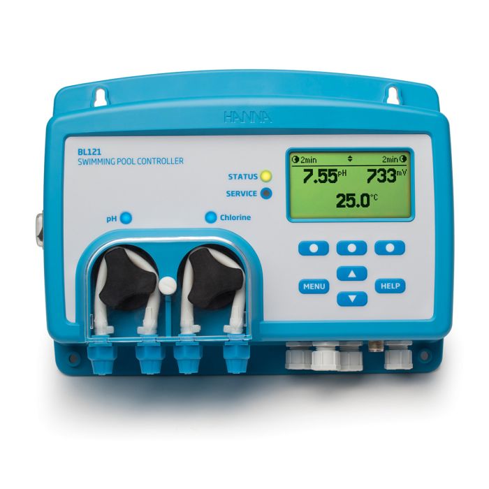 Swimming Pool Controller with Built-in Dosing Pumps – BL120