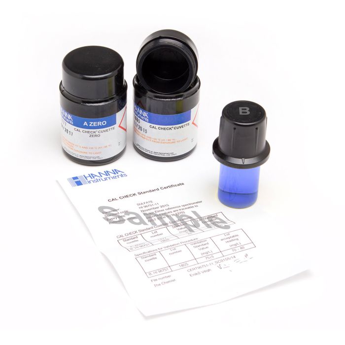 Anionic Surfactant CAL Check™ Standards – HI97769-11