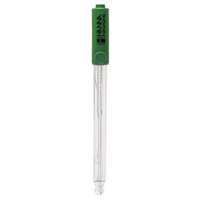 Refillable Glass Body pH Electrode with Quick Connect DIN Connector – HI11313
