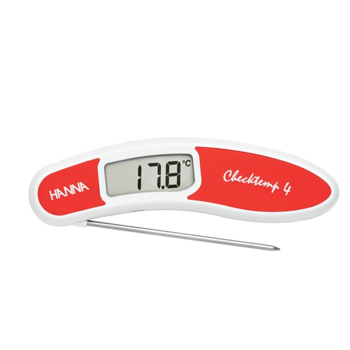 Checktemp® 4 Folding Thermometer – HI151-Red-No