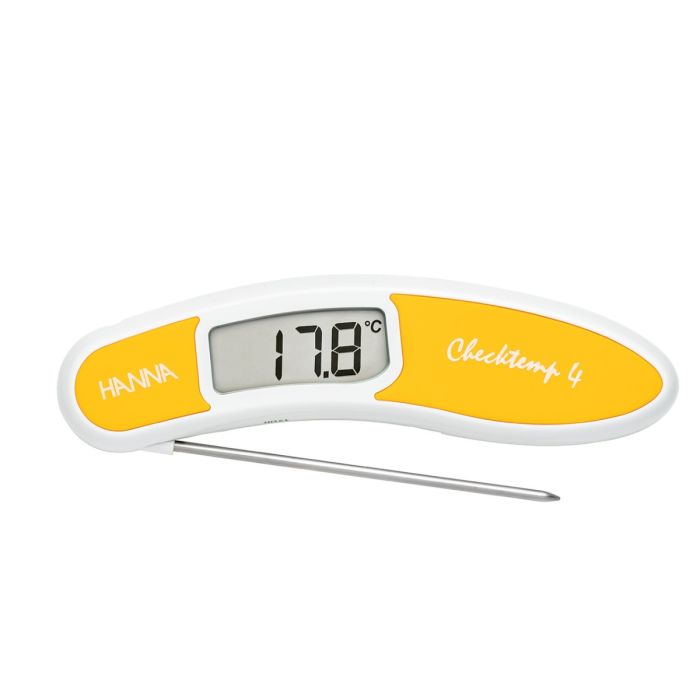 Checktemp® 4 Folding Thermometer – HI151-Yellow-No