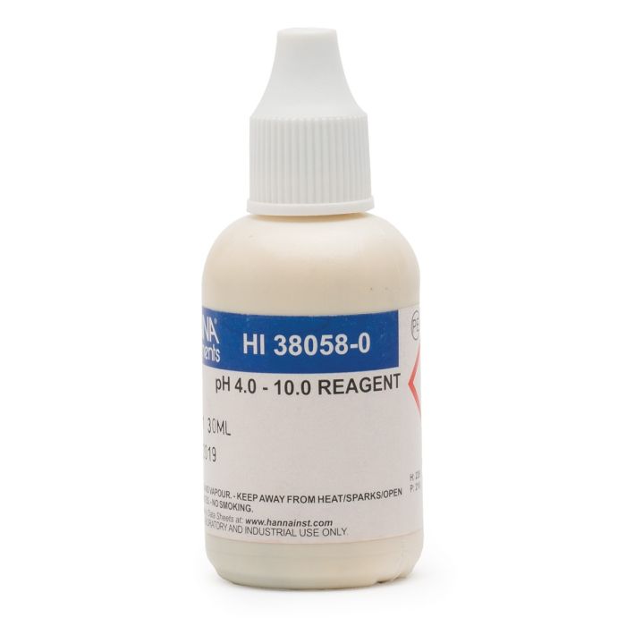 pH Test Kit Replacement Reagents (300 Tests) – HI38058-100