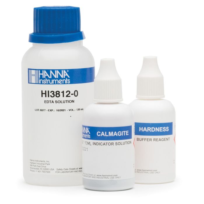Total Hardness Test Kit Replacement Reagents (100 tests) – HI3812-100