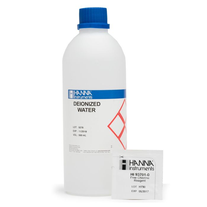 Free Chlorine (Medium Range) Test Kit Replacement Reagents (100 tests) – HI3875-100