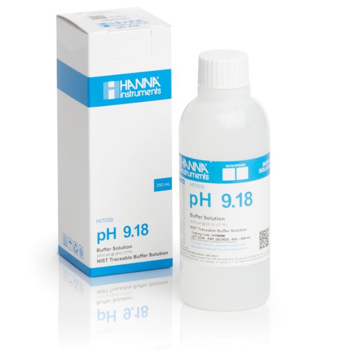 HI7009UM pH 9.18 Calibration Solution (230 mL)