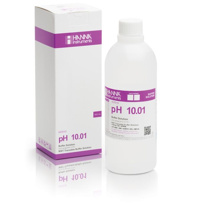 HI7010L pH 10.01 Calibration Solution (500 mL)