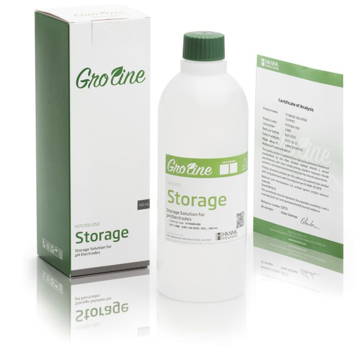 GroLine Electrode Storage Solution (500 mL) – HI70300-050