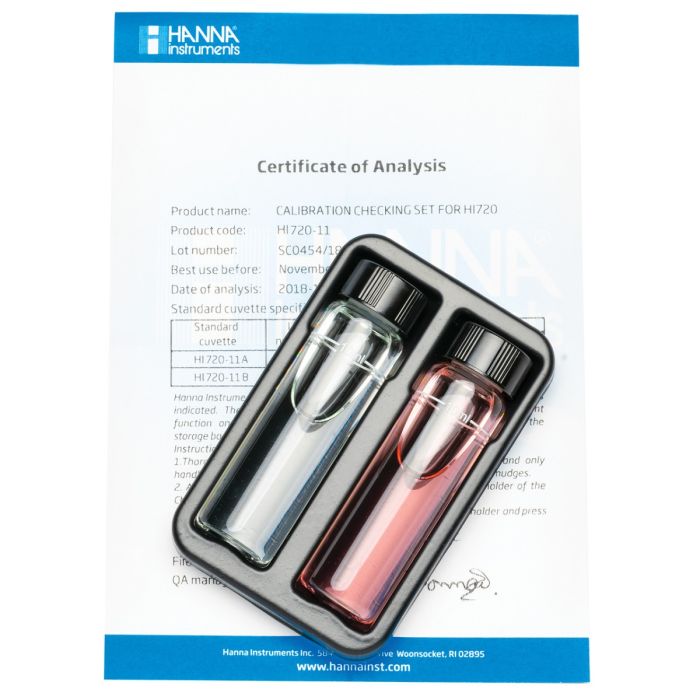 Calcium Hardness Checker® HC Calibration Check Set – HI720-11