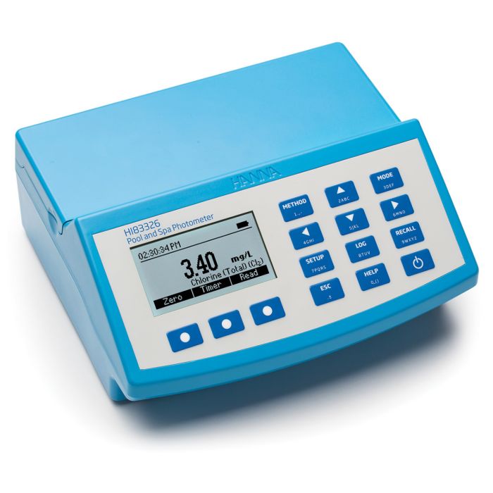 Multiparameter Photometer and pH Meter for Swimming Pools & SPAs – HI83326-02