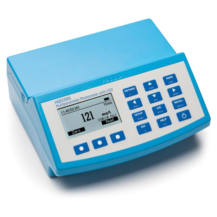 Water & Wastewater Multiparameter (with COD) Photometer and pH meter – HI83399