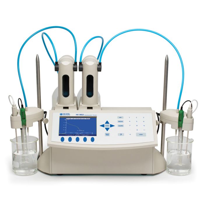 Automatic Potentiometric (pH/mV/ISE) Titration System – HI902C