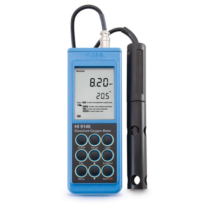 Portable Dissolved Oxygen Meter – HI9146