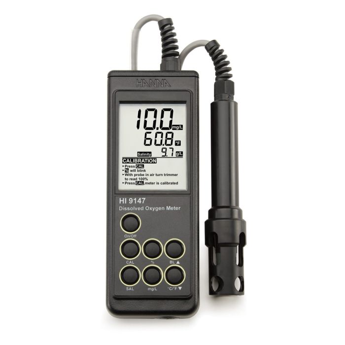 Portable Galvanic Dissolved Oxygen Meter – HI9147