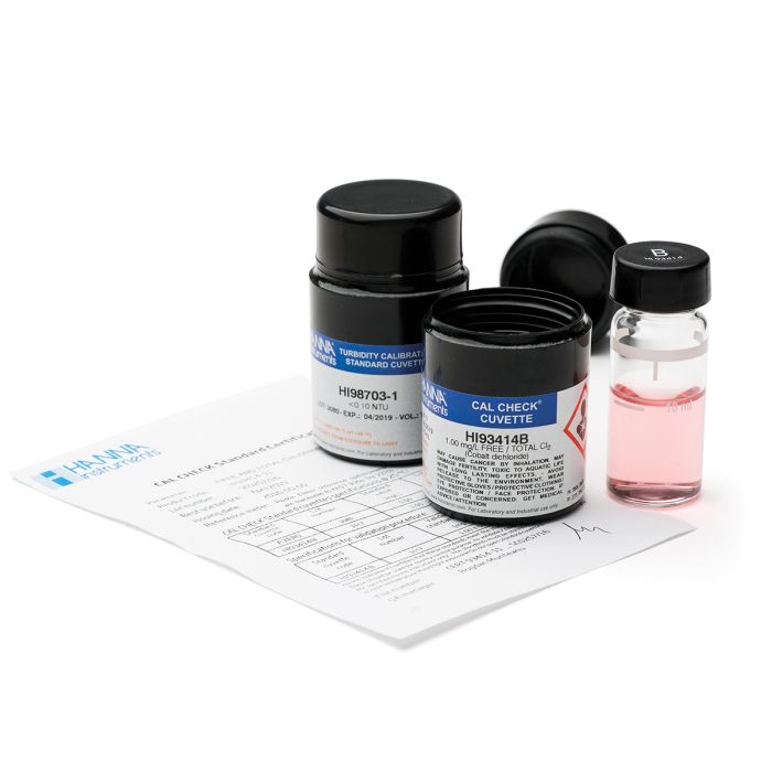 Free and Total Chlorine CAL Check™ Standards – HI93414-11