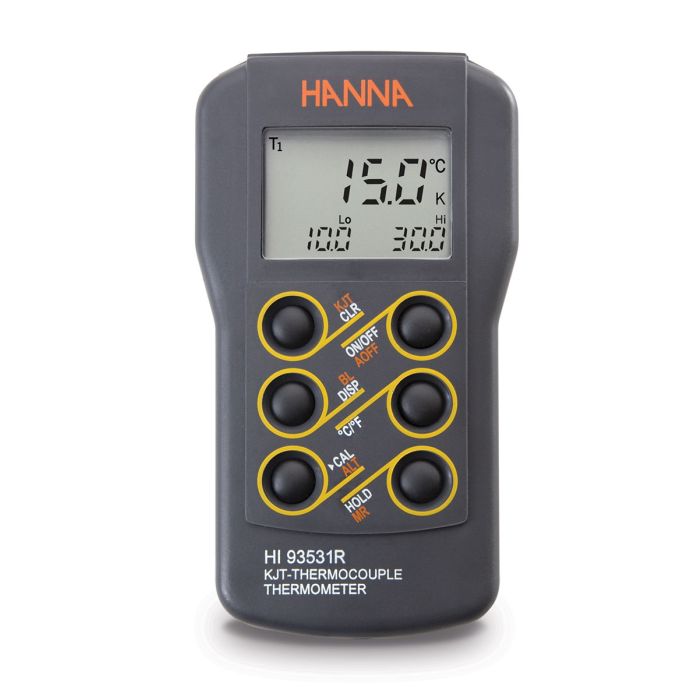 0.1° Resolution K-Type Thermocouple Thermometer with RS232 Output – HI93531R