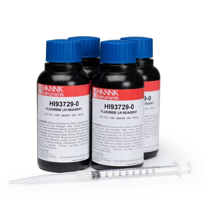 Fluoride Low Range Reagents (100 tests) – HI93729-01