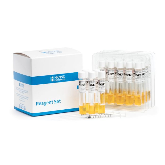 COD Low Range Reagent Vials,  EPA Method (25 tests) – HI93754A-25