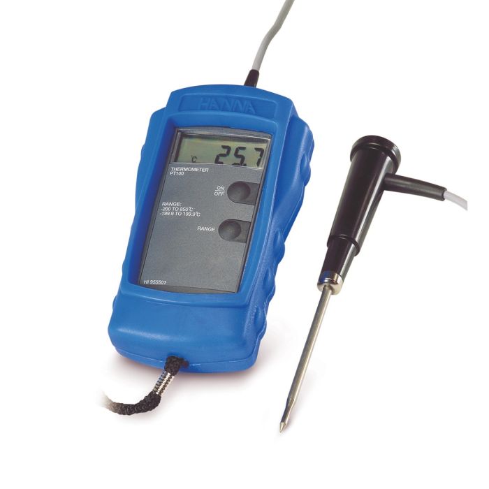 4-Wire Pt100 Thermometer – HI955501