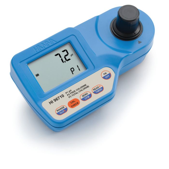 pH and Free and Total Chlorine Portable Photometer – HI96710
