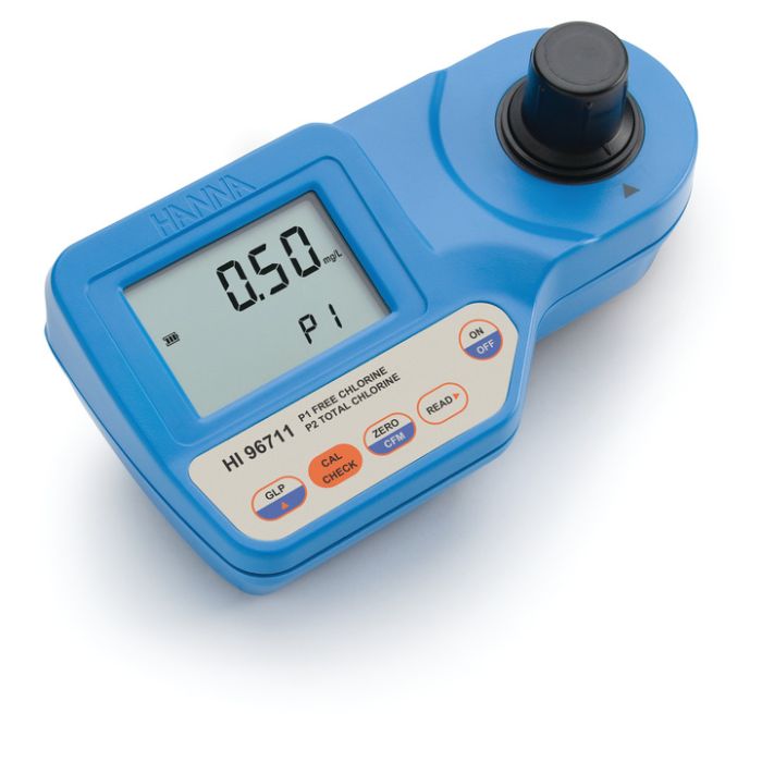 Free and Total Chlorine Portable Photometer – HI96711