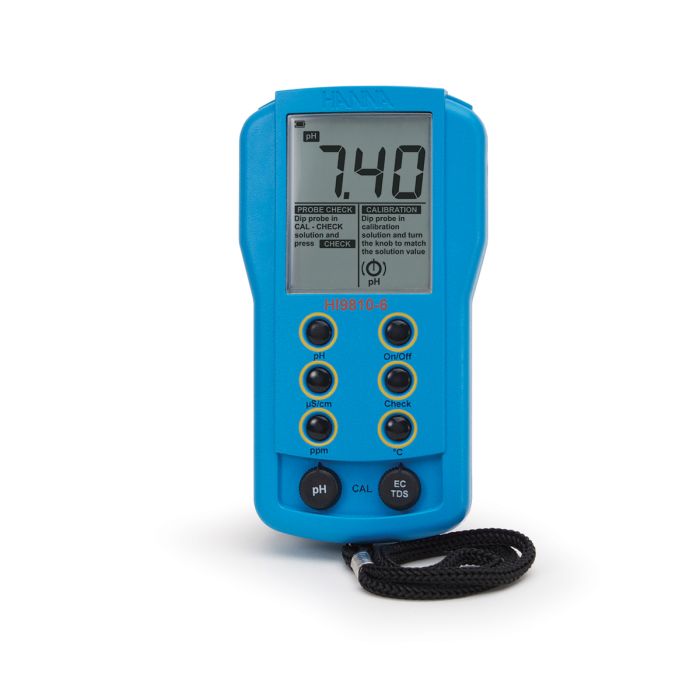 Portable pH/EC/TDS Meter – HI9810-6