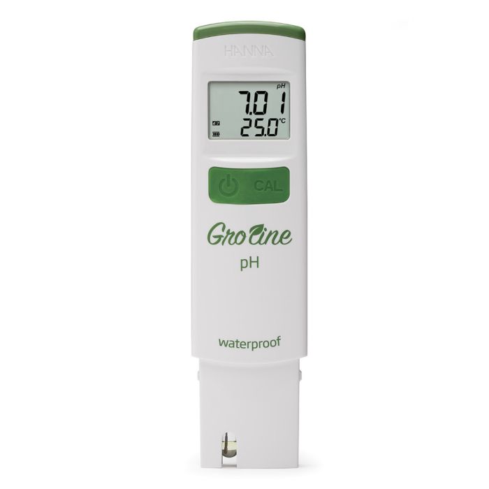 GroLine Waterproof pH Tester with 0.01 Resolution  – HI98118