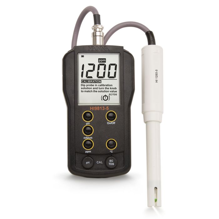 Portable pH/EC/TDS Meter – HI9813-51