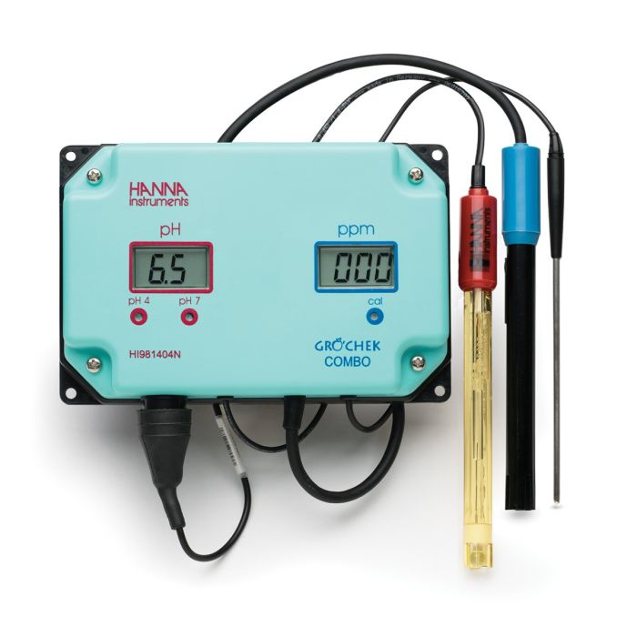 Grocheck® pH/TDS Continuous Monitor  – HI981404N