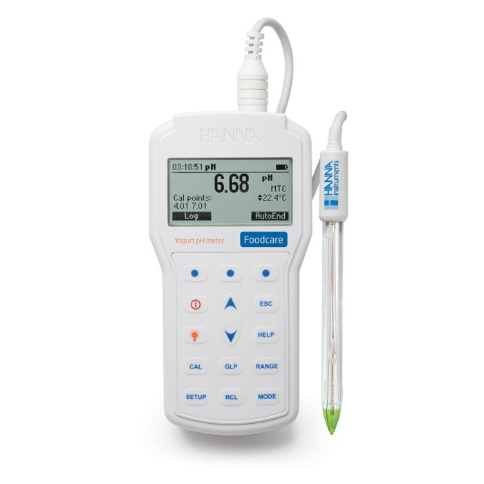 Professional Portable Yogurt pH Meter – HI98164