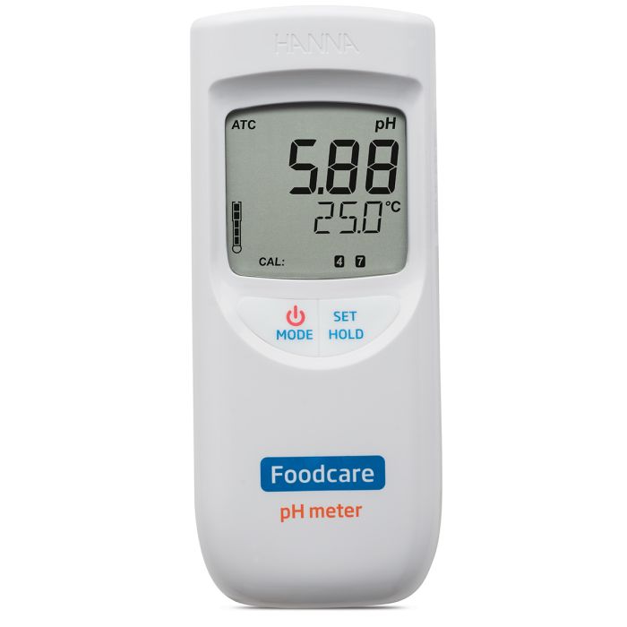 Portable Food and Dairy pH Meter – HI99161