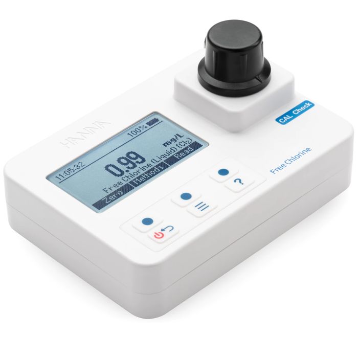 Free Chlorine Portable Photometer with CAL Check – HI97701
