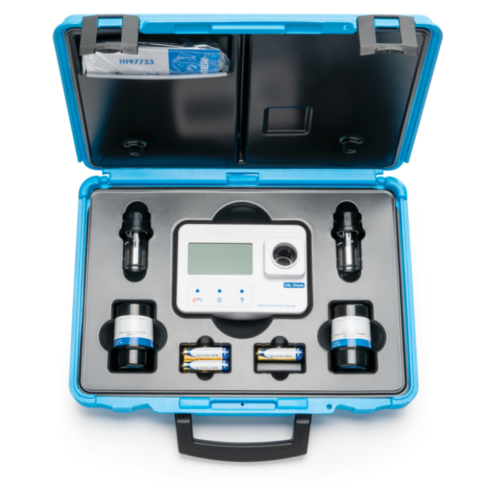 Ammonia High Range Portable Photometer Kit